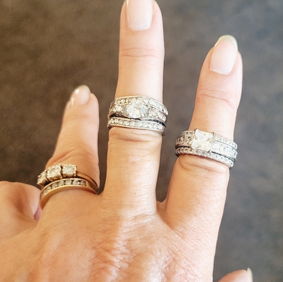 Cubic wedding sets - Picture 3 of 3